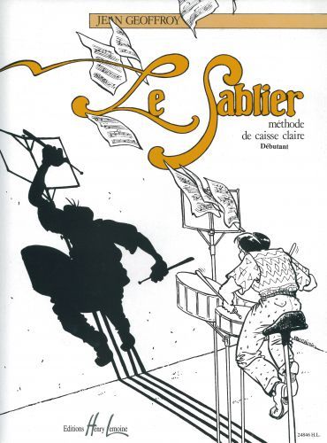 couverture Le Sablier : Mthode de Caisse-claire Editions Henry Lemoine