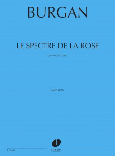 couverture Le spectre de la rose Jobert