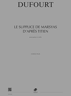 couverture Le Supplice de Marsyas d'aprs Titien Editions Henry Lemoine