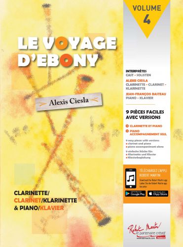 couverture Le Voyage d'Ebony volume 4 Editions Robert Martin