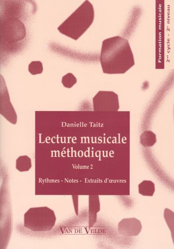 couverture Lecture musicale mthodique Vol.2 Van de Velde