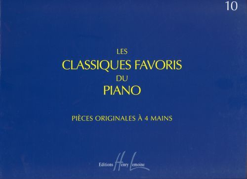 couverture Les classiques favoris Vol.10 Editions Henry Lemoine