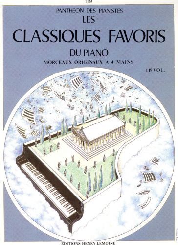 couverture Les classiques favoris Vol.11 Editions Henry Lemoine