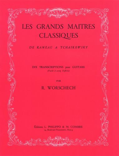 couverture Les Grands matres classiques de Rameau  Tchakovsky Combre