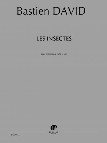 couverture Les Insectes Editions Henry Lemoine