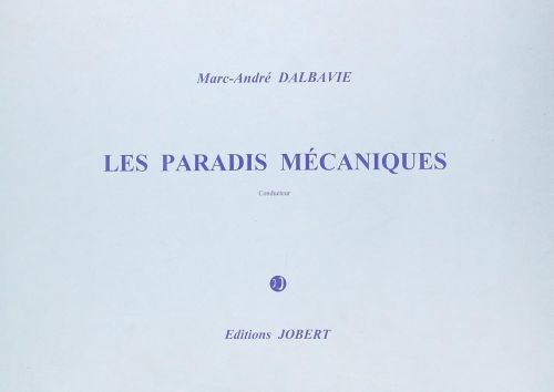 couverture Les Paradis mcaniques Jobert