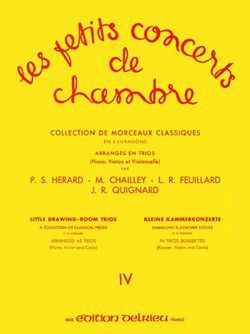 couverture Les petits concerts de chambre Vol.4 Delrieu