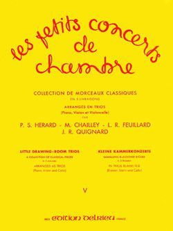 couverture Les petits concerts de chambre Vol.5 Delrieu