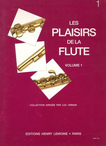 couverture Les Plaisirs de la flte Vol.1 Editions Henry Lemoine