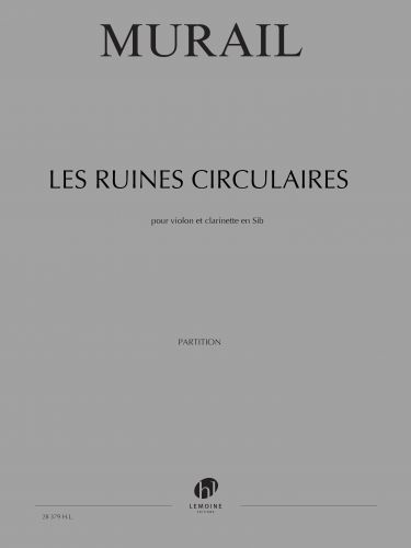 couverture Les Ruines circulaires Editions Henry Lemoine