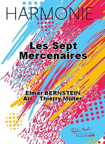 couverture Les Sept Mercenaires Martin Musique