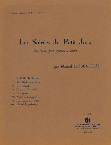 couverture Les soires du petit Juas Jobert