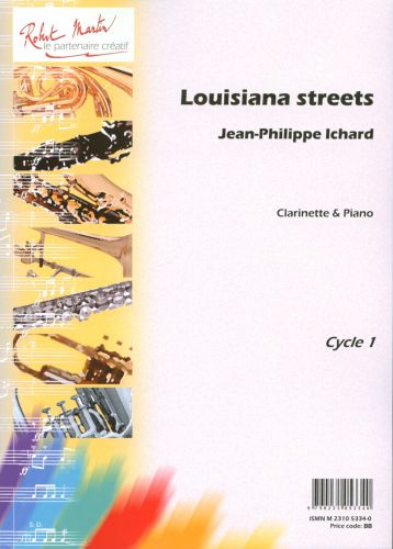 couverture LOUISIANA STREETS Editions Robert Martin