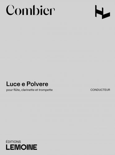 couverture Luce e Polvere Editions Henry Lemoine