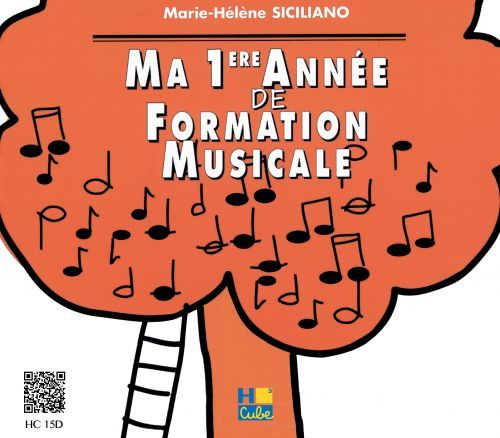 couverture Ma 1re anne de formation musicale CD seul H Cube