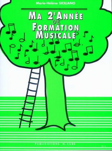 couverture Ma 2me anne de formation musicale H Cube