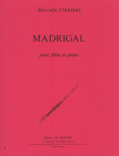 couverture Madrigal Combre