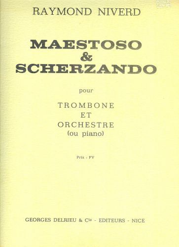 couverture Maestoso et scherzando Delrieu