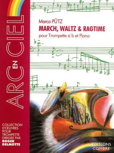 couverture March, waltz and ragtime Combre