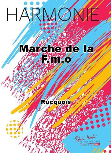 couverture Marche de la F.m.o Martin Musique