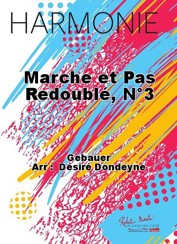 couverture Marche et Pas Redoubl, N3 Martin Musique
