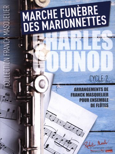 couverture MARCHE FUNEBRE DES MARIONNETTES Editions Robert Martin