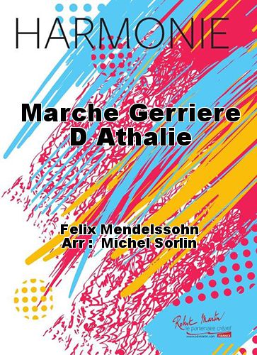 couverture Marche Gerriere D Athalie Martin Musique