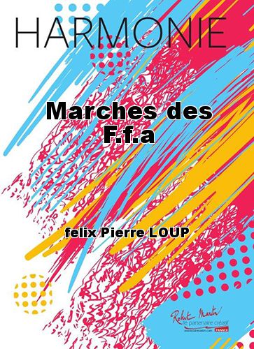 couverture Marches des F.f.a Martin Musique