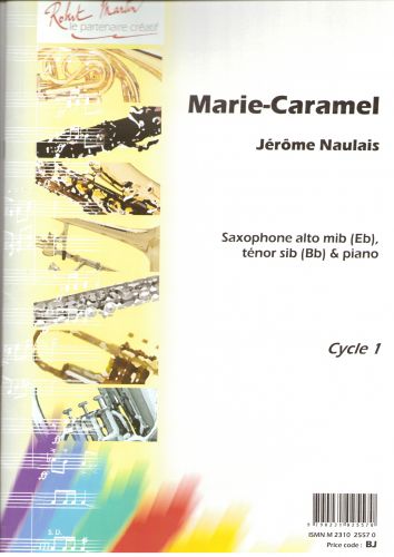 couverture Marie-Caramel, Alto ou Tnor Editions Robert Martin