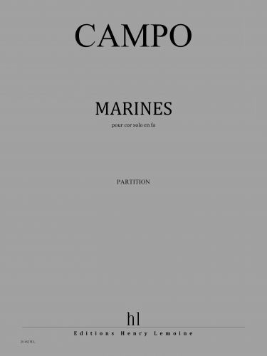 couverture Marines Editions Henry Lemoine