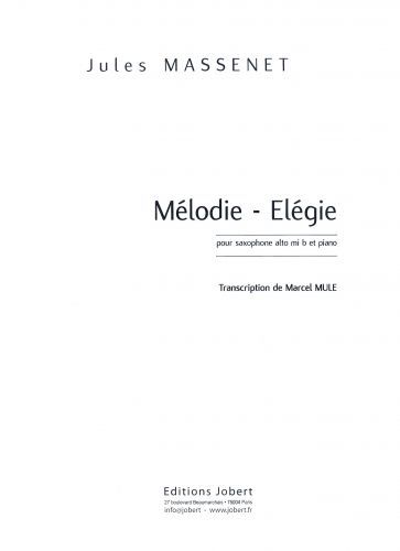 couverture Mlodie Elgie Jobert