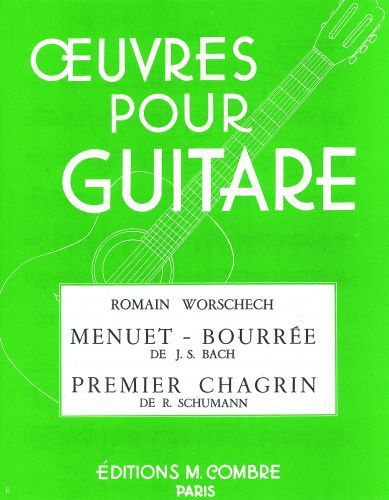 couverture Menuet-bourre / Premier chagrin Combre