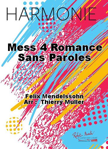 couverture Mess 4 Romance Sans Paroles Martin Musique