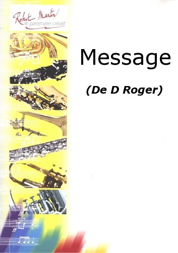 couverture Message Editions Robert Martin