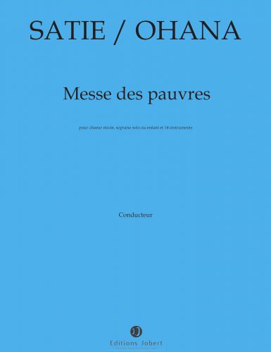 couverture Messe des pauvres Jobert