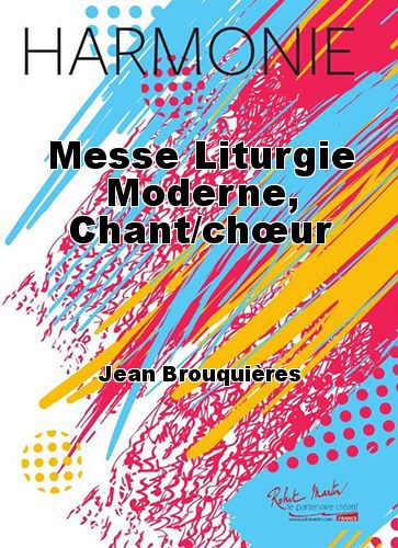 couverture Messe Liturgie Moderne, Chant/chur Martin Musique