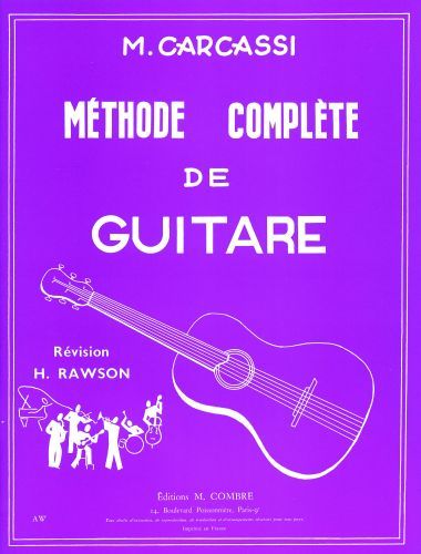 couverture Mthode complte de guitare Combre