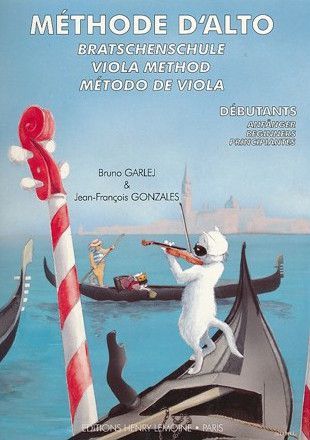 couverture Mthode d'alto Vol.1 Editions Henry Lemoine