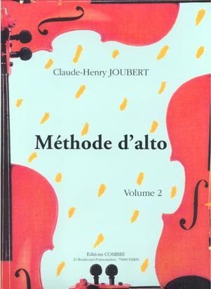 couverture Mthode d'alto Vol.2 - 32 leons 1ere et 3e positions Combre