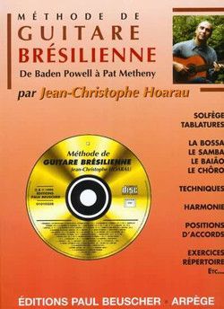 couverture Mthode de guitare brsilienne Paul Beuscher