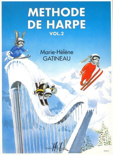 couverture Mthode de harpe Vol.2 Editions Henry Lemoine