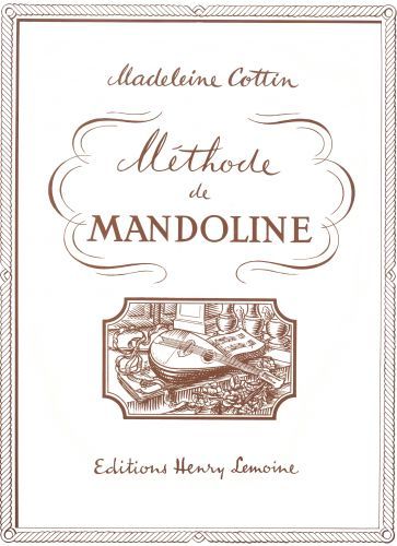 couverture Mthode de mandoline Editions Henry Lemoine