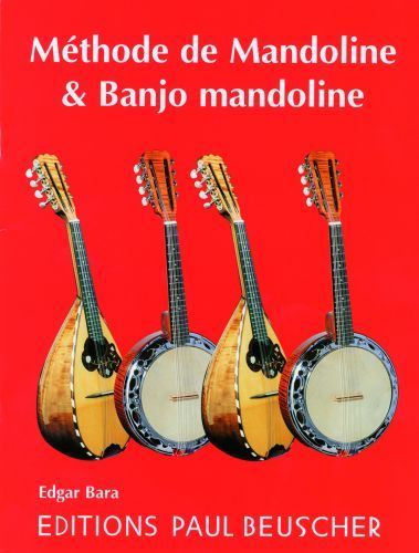 couverture Mthode de mandoline et banjo mandoline Paul Beuscher