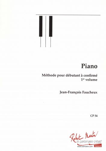 couverture METHODE DE PIANO VOL.1 Editions Robert Martin
