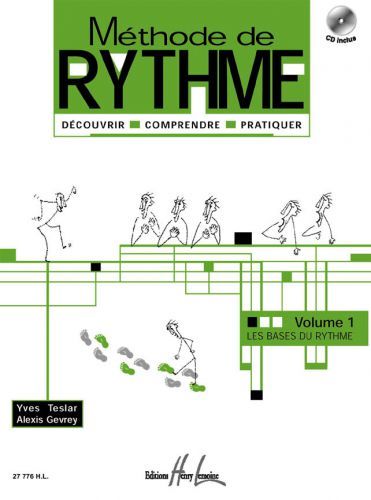 couverture Mthode de rythme Vol.1 Editions Henry Lemoine