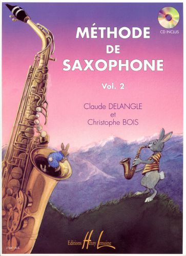 couverture Mthode de saxophone Vol.2 Editions Henry Lemoine