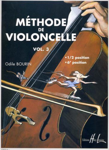 couverture Mthode de violoncelle Vol.3 Editions Henry Lemoine