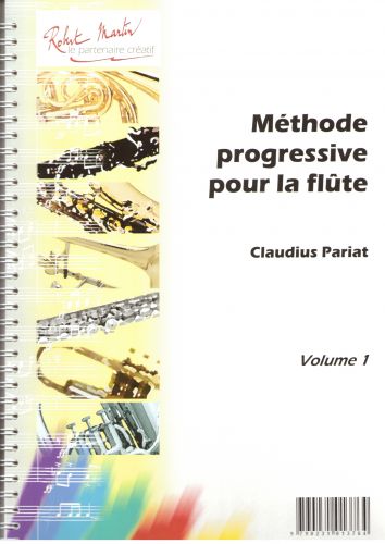 couverture Mthode Progressive Pour la Flte, les 2 Volumes Editions Robert Martin