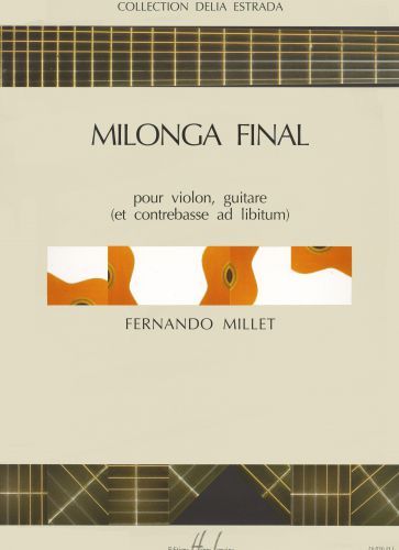 couverture Milonga Final Editions Henry Lemoine