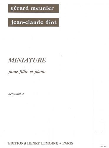 couverture Miniature Editions Henry Lemoine